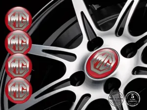 MG Ruota Adesivi Stile Distintivi Silicone Gara
